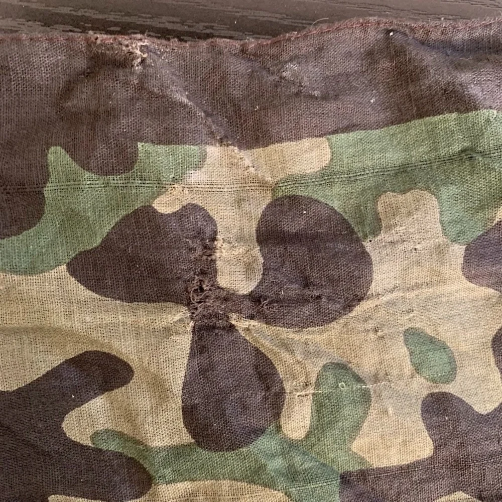 Vintage Distressed Military Style Camouflage Bandana Square Handkerchief 19